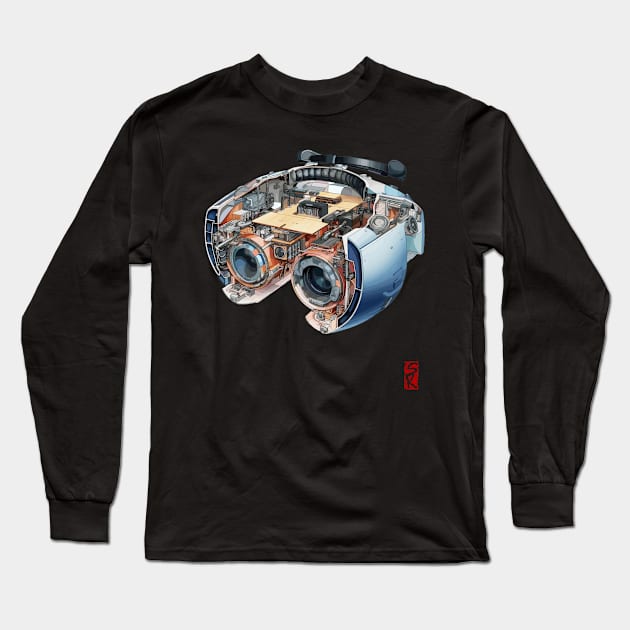 Isometric VR Long Sleeve T-Shirt by siriusreno